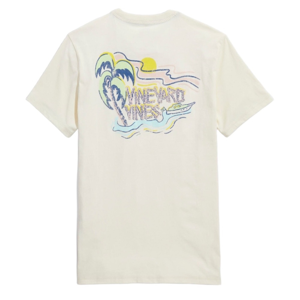 Vineyard Vines Men’s Bamboo Vines Dunes Short Sleeve T-Shirt NWT